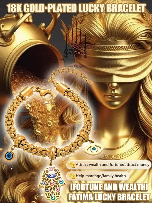 Wealth fortune protection code Fatima lucky bracelet